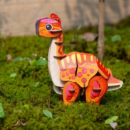 3D Sound Puzzle - Brachiosaurus, Build 'n' Sound