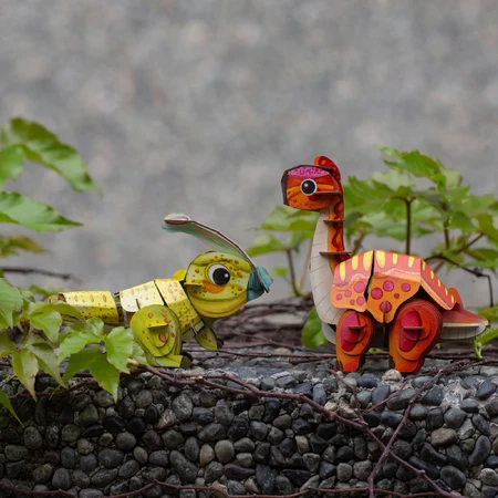 3D Sound Puzzle - Brachiosaurus, Build 'n' Sound
