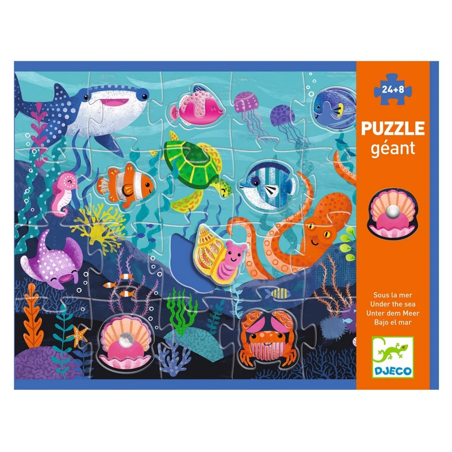 Sea Adventures reuzenpuzzel, Djeco
