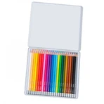 Crayons d'aquarelle dans une boîte en métal, Moulin Roty