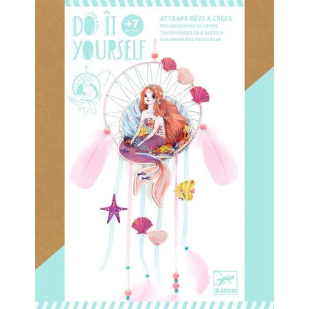 DIY Djeco set, Dreamcatcher mermaid