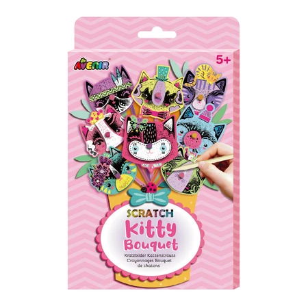 Kreativer Blumenstrauß Rasierset - Kätzchen