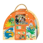 DIY, portable creative play set - World of Dinosaurs