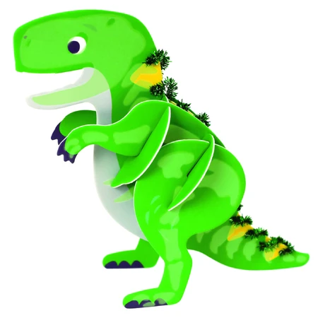 DIY, portable creative play set - World of Dinosaurs