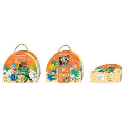 DIY, portable creative play set - World of Dinosaurs