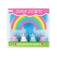 Set de gommes parfumées licorne et arc-en-ciel