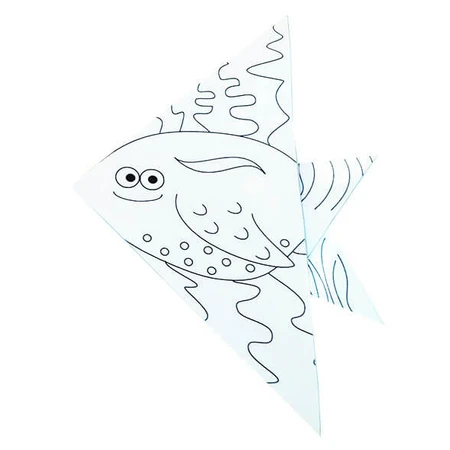 Origami Coloring Fishes, Fridolin