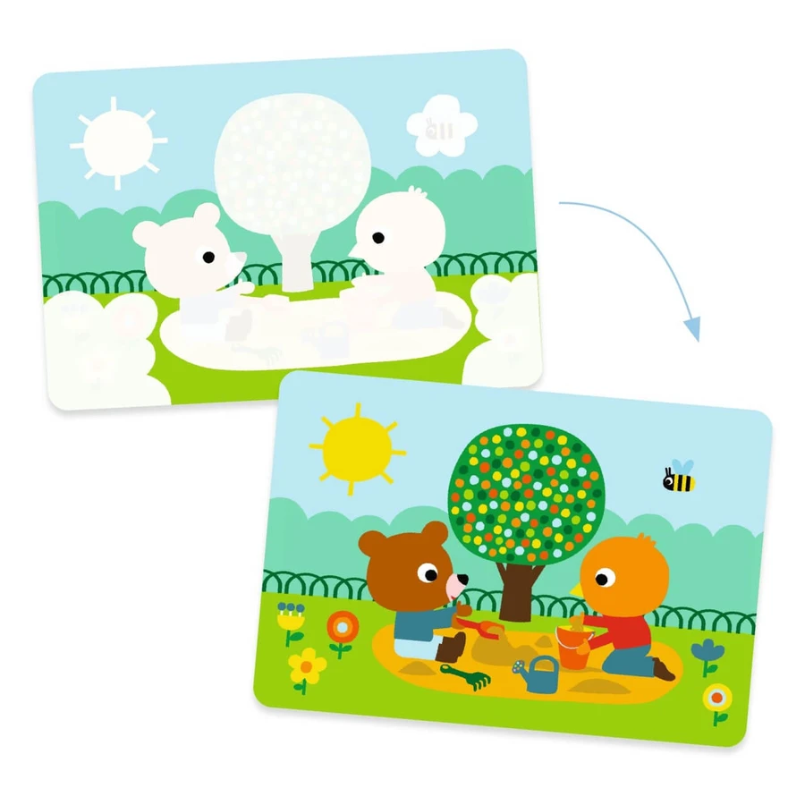 In the park water painting set, Djeco