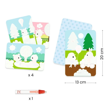 In the park water painting set, Djeco