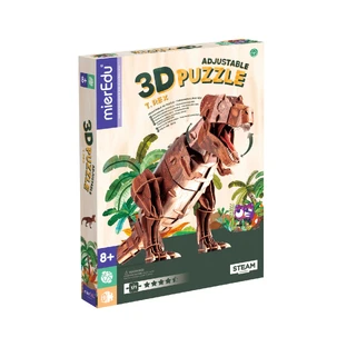 Aanpasbare 3D puzzel - TYRANNOSAURUS REX (deluxe)