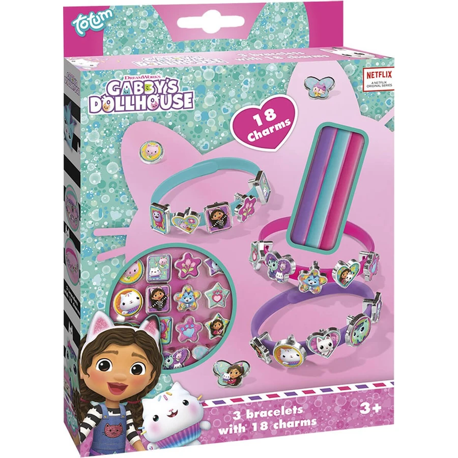 Juego de pulseras creativas DIY Dollhouse de Gabby