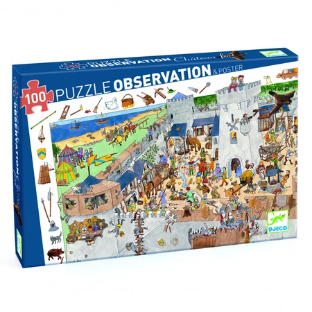 Puzzle de observación Djeco Fortareata