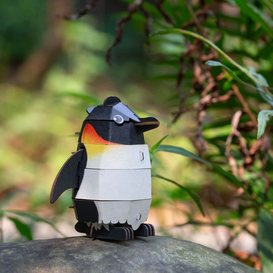 3D Sound Puzzle - Penguin, Build 'n' Sound
