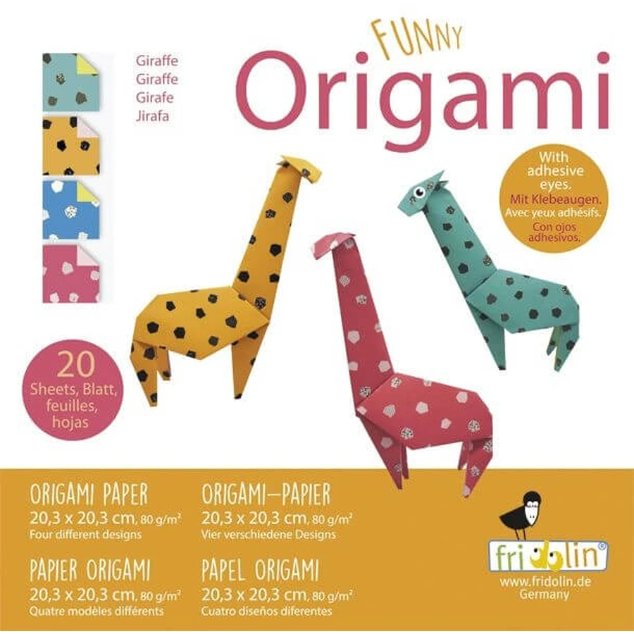 Girafe Origami, Fridolin