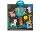 Creative set, 5 XL scratch-off stickers, Grafix