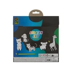 Set créatif, 5 autocollants à gratter XL, Grafix