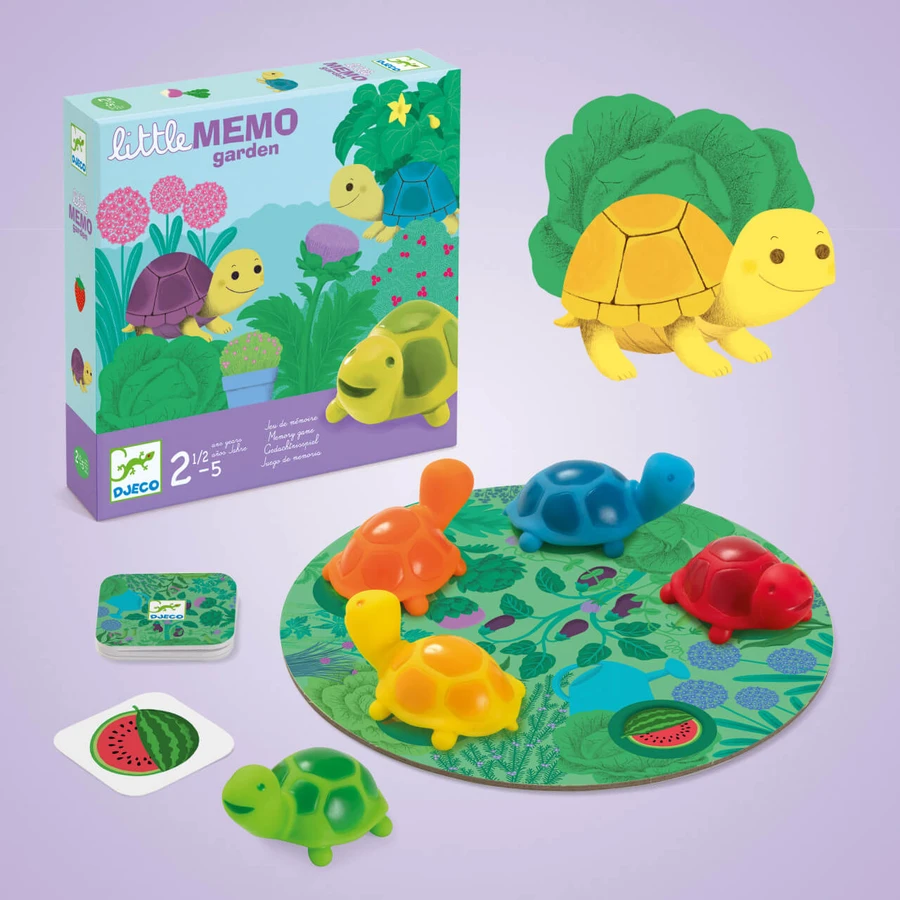 Memoryspel Little garden memo, Djeco