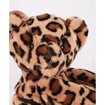 Teddybär - bezaubernde Crossbody-Tasche, 30 cm, Leopardendruck