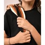 Teddybär - bezaubernde Crossbody-Tasche, 30 cm, Leopardendruck