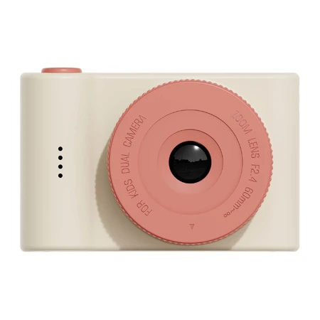 Aparat foto video digital pentru copii, cu ecran tactic si camera selfie, Urban Zoo - Fox
