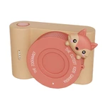 Aparat foto video digital pentru copii, cu ecran tactic si camera selfie, Urban Zoo - Fox