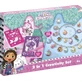 Creatieve set 2 in 1, Armbandjes met glitter en spuitkrijt, Gabby's Dollhouse