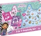 Creatieve set 2 in 1, Armbandjes met glitter en spuitkrijt, Gabby's Dollhouse