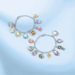 Creatieve set 2 in 1, Armbandjes met glitter en spuitkrijt, Gabby's Dollhouse