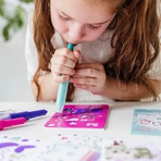 Creatieve set 2 in 1, Armbandjes met glitter en spuitkrijt, Gabby's Dollhouse
