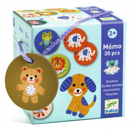 Juego de memoria juguetes de peluche, Djeco