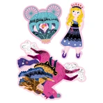 Scratch and make greeting card set - Princesses