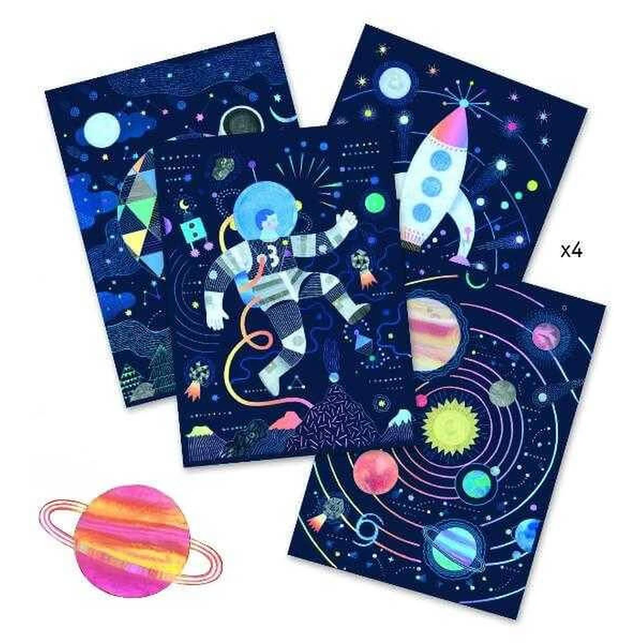 Jeu de Scrabble Cosmos créatif