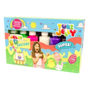 Set TUBI JELLY (gel de modelar) con 6 colores - PASTA