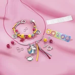 Set créatif 2 en 1 - Bracelets arc-en-ciel et pochette licorne