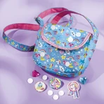 Set créatif 2 en 1 - Bracelets arc-en-ciel et pochette licorne