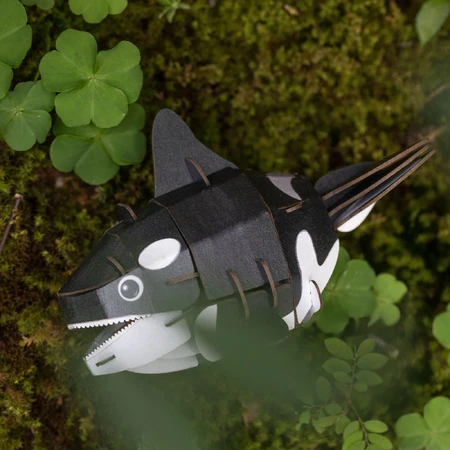 3D Sound Puzzle - Orca, Build 'n' Sound