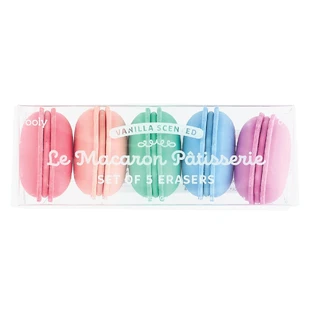 Gommes parfumées Le Macaron Patisserie - Lot de 5