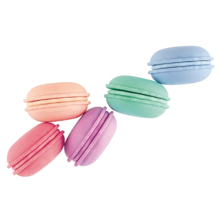 Gommes parfumées Le Macaron Patisserie - Lot de 5