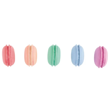 Gommes parfumées Le Macaron Patisserie - Lot de 5
