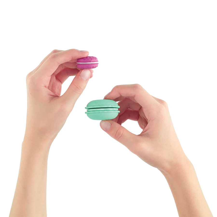 Gommes parfumées Le Macaron Patisserie - Lot de 5