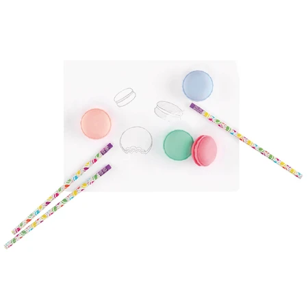 Gommes parfumées Le Macaron Patisserie - Lot de 5