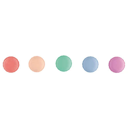 Gommes parfumées Le Macaron Patisserie - Lot de 5