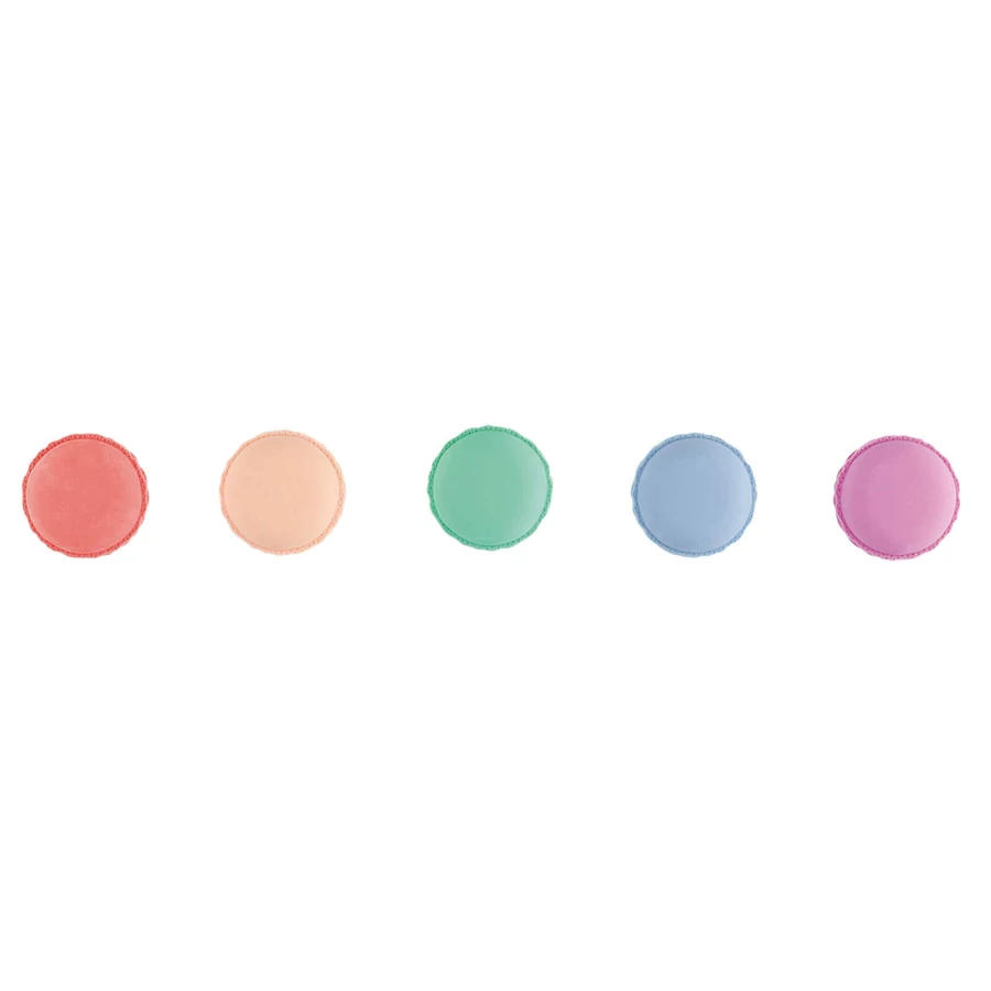 Gommes parfumées Le Macaron Patisserie - Lot de 5