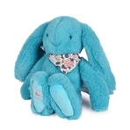 Iepuras Doudou® - jucarie de plus, 25 cm, turcoaz