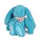Iepuras Doudou® - jucarie de plus, 25 cm, turcoaz