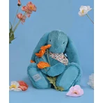 Iepuras Doudou® - jucarie de plus, 25 cm, turcoaz