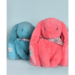 Iepuras Doudou® - jucarie de plus, 25 cm, turcoaz