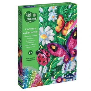 Creative kit with rhinestones, Butterflies