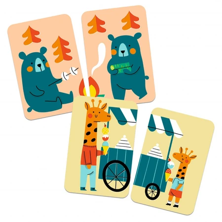 MistiLoup card game, Djeco