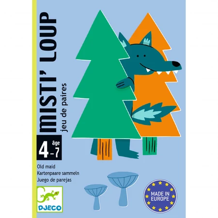 MistiLoup card game, Djeco